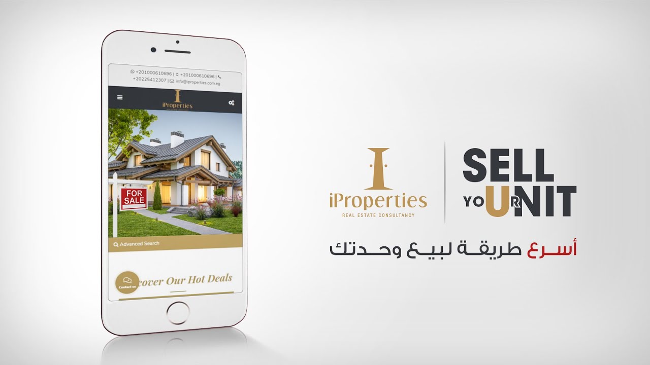 iProperties Egypt Real Estate Consultancy - Sell Your Unit