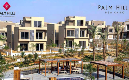 Finished Apartment open view lagoon in palm hills New Cairo