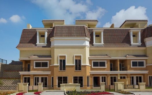 Amazing S villa for sale in sarai in New Cairo