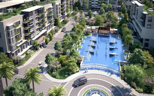 Luxury Apartment for sale in the water way New Cairo