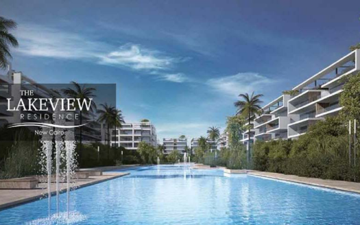 Fully finished Apartment for sale in lake view Residence New Cairo
