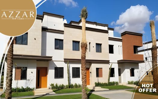 Open Landscape view Twin house for sale in Azzar 2 New Cairo