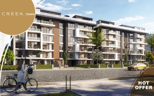Standalone for sale landscape view in Creek town  New cairo