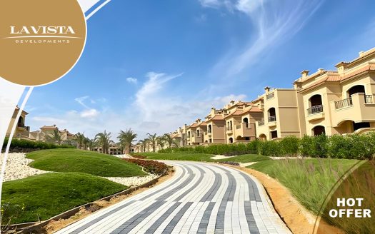Under market price Townhouse for sale in lavista city New cairo