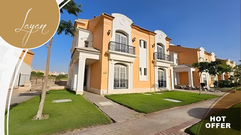 Townhouse in golden square in Layan New Cairo