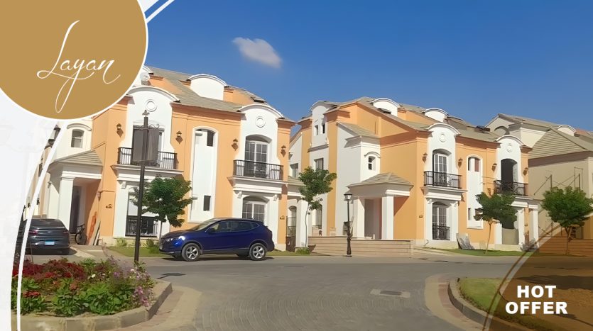 Delivered town house resale in Layan New Cairo