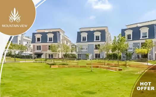 Largest Area for iVilla Roof in Mountain view icity New Cairo