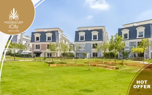 Largest Area for iVilla Roof in Mountain view icity New Cairo