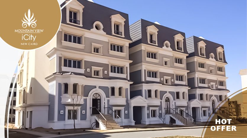 iVilla Garden for sale in Mountain View iCity in New Cairo Landscape View