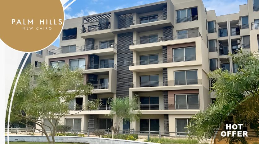Lowest Price Apartment for sale in Palm Hills New Cairo