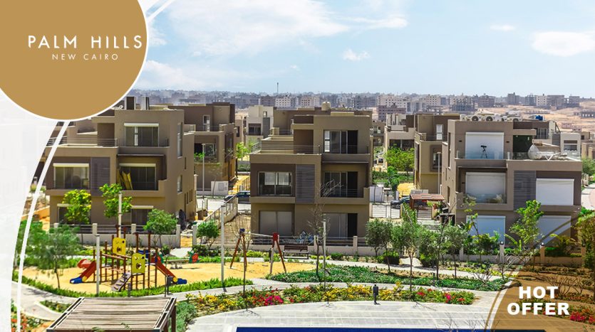 Twin House for sale in Palm Hills New Cairo under market price