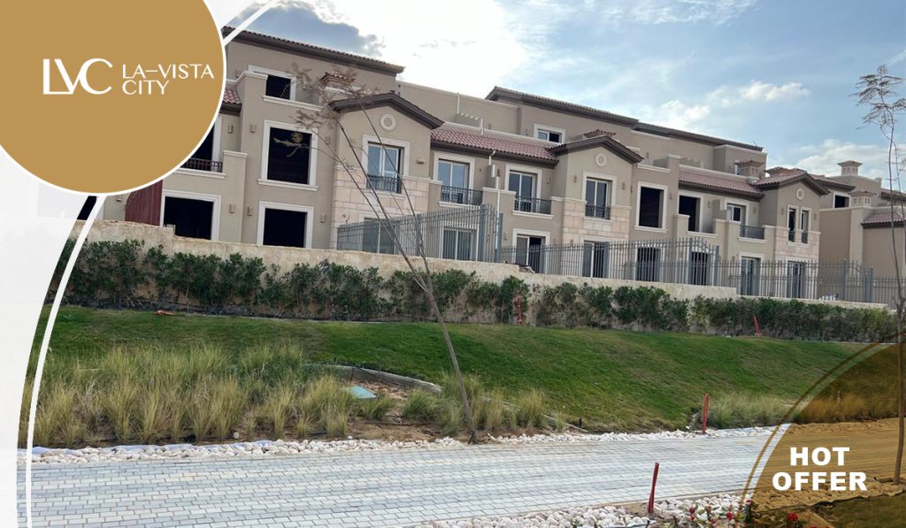 Premium Townhouse La Vista City Lowest Price New Cairo