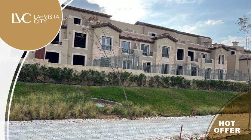 Premium Townhouse La Vista City Lowest Price New Cairo