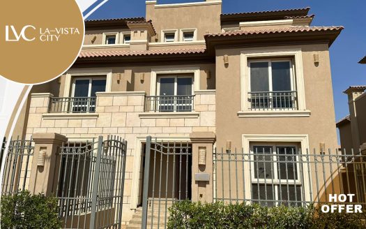 Lowest Price Twin House in La Vista City New Cairo