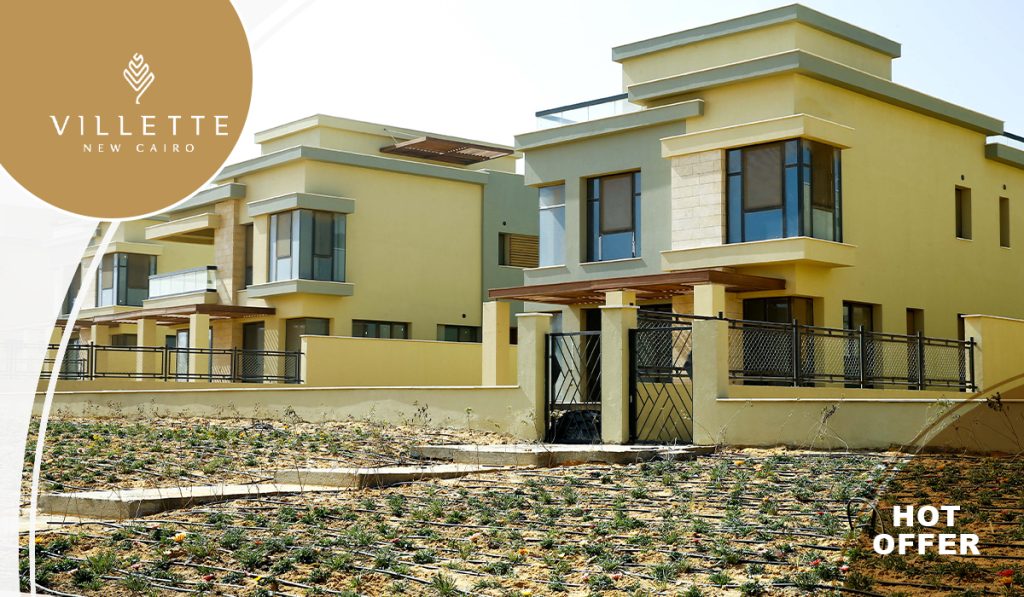 Twin house for sale in Villette New Cairo over installments