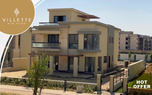 Medium Villa Prime location in Villette Sodic New Cairo