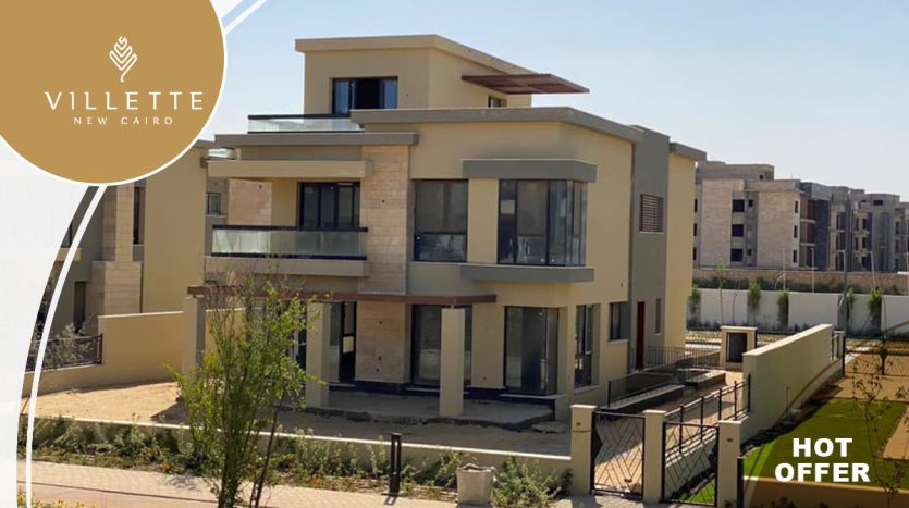Medium Villa Lowest price in Market in Villette New Cairo