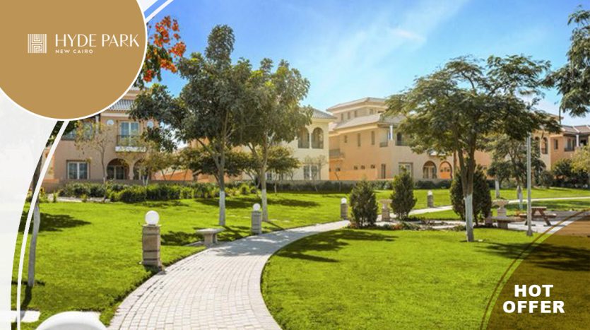 Town house resale delivered in Hyde Park New Cairo