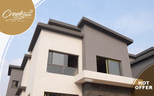 Prime Location Standalone Villa in Creek Town New Cairo