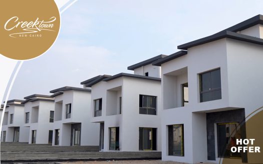 Prime Location Standalone Villa in Creek Town New Cairo