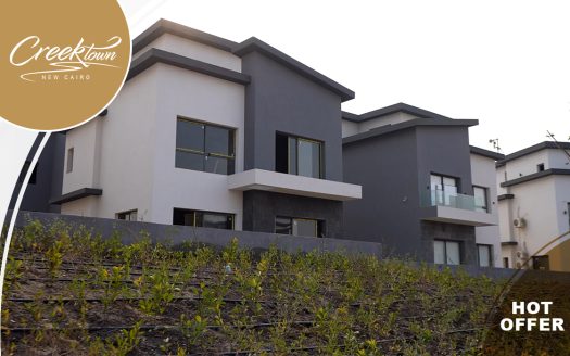 Prime Location Standalone Villa in Creek Town New Cairo
