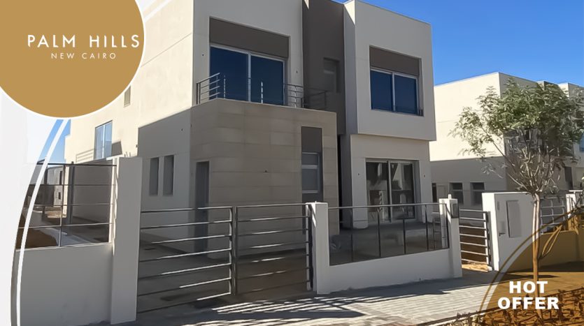 Standalone Villa resale in Palm Hills New Cairo Landscape View