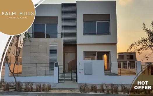 Ready to Move Standalone Villa in Palm Hills New Cairo Finished