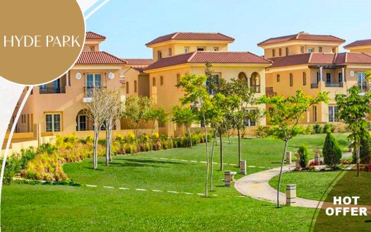 Delivery 1year Townhouse for sale in Hyde park New Cairo