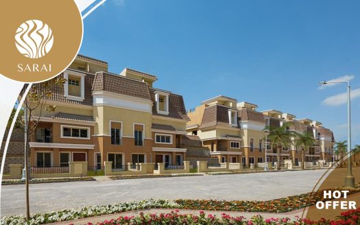 Ready to move S-Villa for sale in Sarai  New Cairo