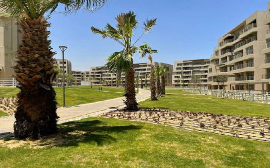 Landscape Apartment for sale in Capital gardens in New Cairo