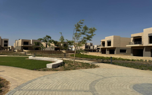 Delivered Townhouse in Hap town in New Cairo