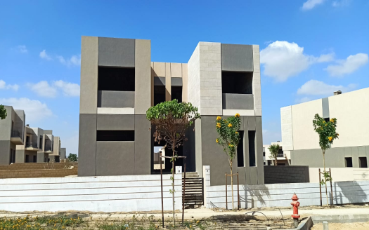 Delivered Standalone for sale in Hap town Hassan Allam New Cairo