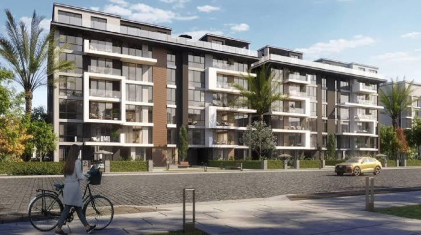 Delivered Apartment for sale in creek town New Cairo