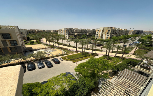 Delivered Duplex with roof and semi finished in Eastown in New Cairo