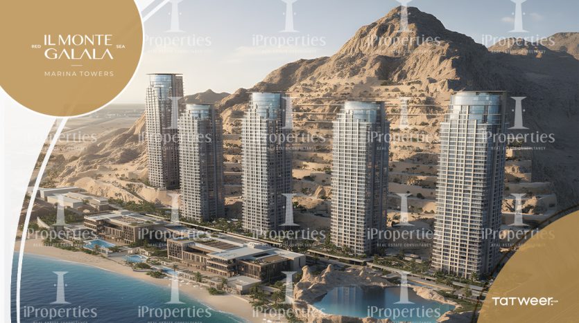 IL Monte Galala Marina towers by Tatweer Misr