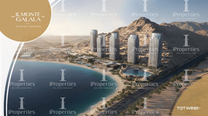 IL Monte Galala Marina towers by Tatweer Misr