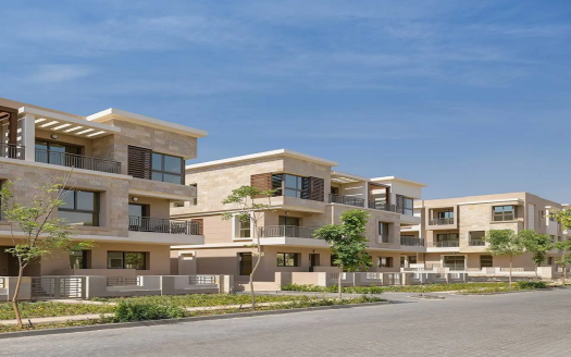 Double View Apartment for sale in Taj City in New Cairo